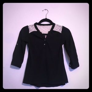 3/4 sleeve Girls Blouse